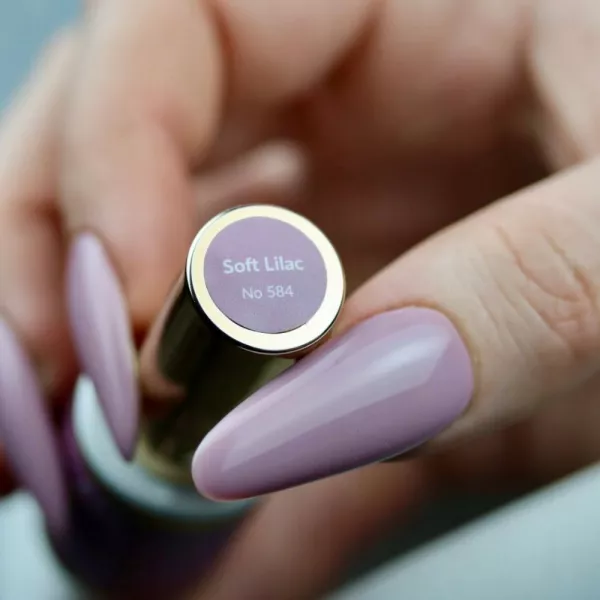 Boska Nails Lakier Hybrydowy Bloom 584 Soft Lilac 6 ml