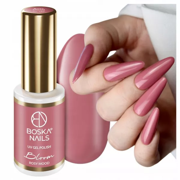 Boska Nails Lakier Hybrydowy Bloom 586 Rosy Mood 6 ml