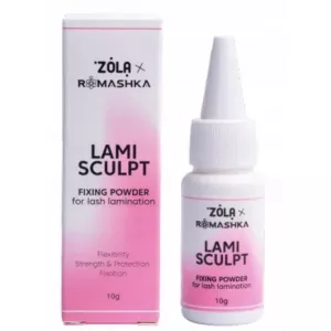 ZolaXRomashka Puder Utrwalający Do Laminacji Rzęs Lami Sculpt 10 g