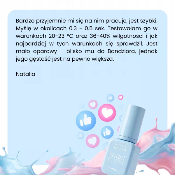 Moemi Klej Do Przedłużania Rzęs Artist Boost 5 ml