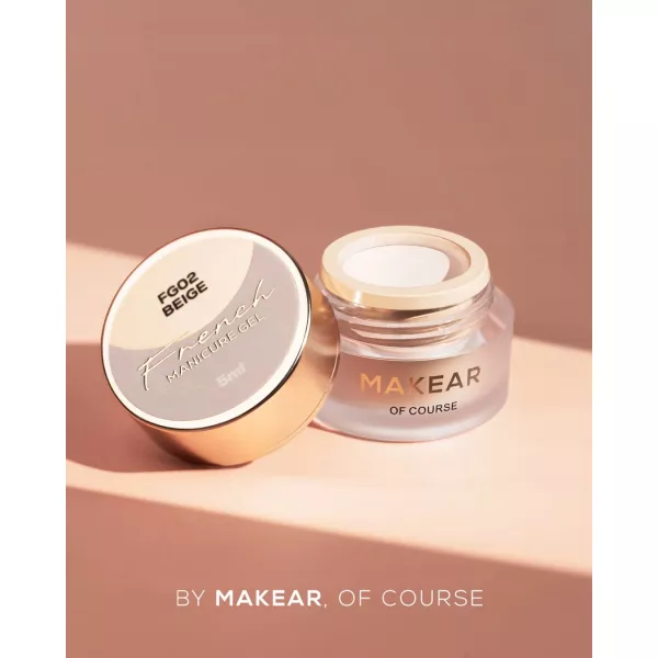 Makear Żel Do Zdobień French Manicure Gel Beige FG02 5 ml