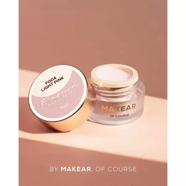 Makear Żel Do Zdobień French Manicure Gel Light Pink FG04 5 ml