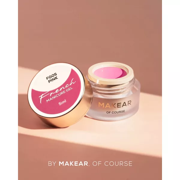 Makear Żel Do Zdobień French Manicure Gel Pink FG05 5 ml