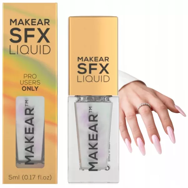 Makear Pyłek w Płynie Do Paznokci Hailey BH02 5 ml