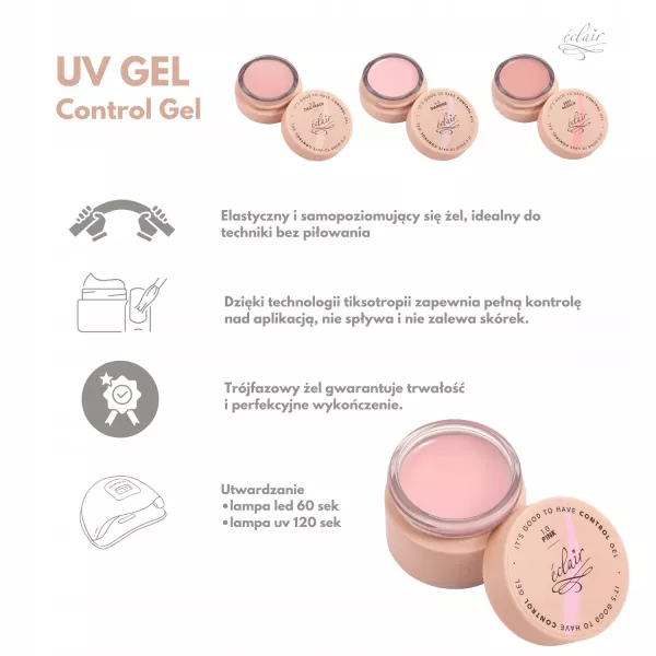 Eclair Control Gel 4.0 Milky White 5 g
