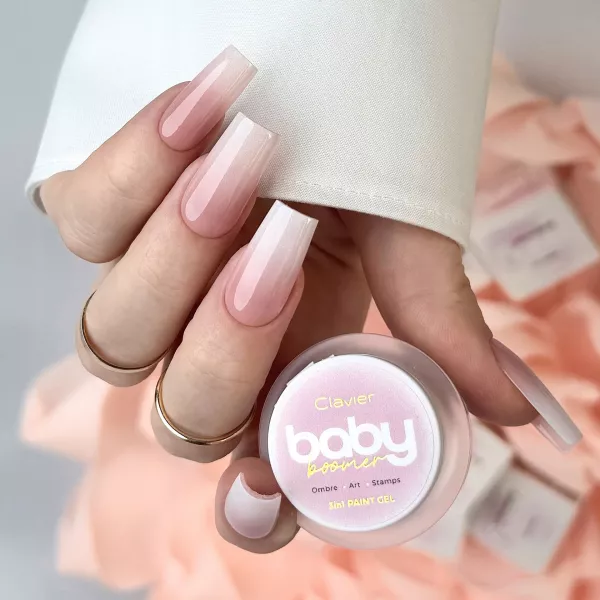 Clavier 3in1 Paint Gel Baby Boomer Nailsology F01 Sublime 3 g