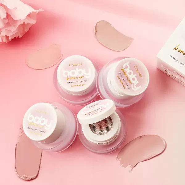 Clavier 3in1 Paint Gel Baby Boomer Nailsology F01 Sublime 3 g