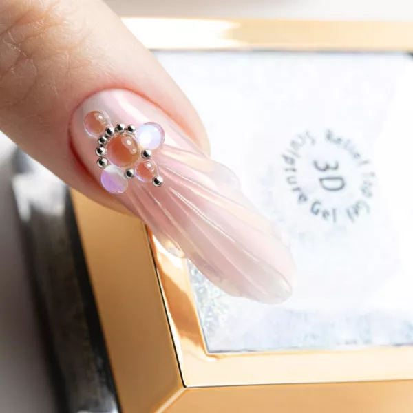 Molly Nails Relief Top Gel 3D Sculpture Clear 5 g