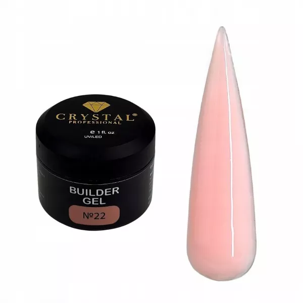 Crystal Profissional Builder Gel 22 30 ml