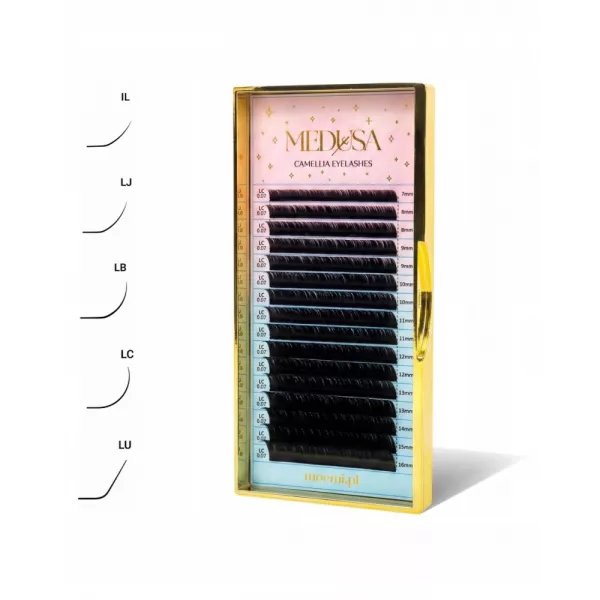 Moemi Medusa Camellia Eyelashes Rzęsy Do Przedłużania LJ 0.07 mix