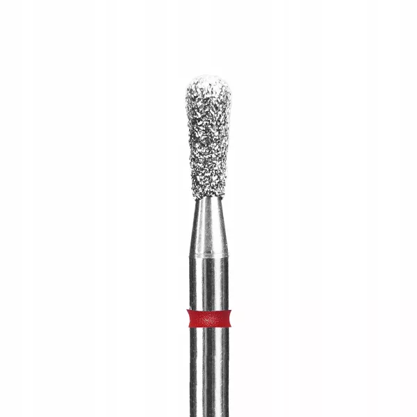 Staleks Frez Diamentowy Cylinder Zapałka Czerwony 2,3/5 mm FA120R023/5