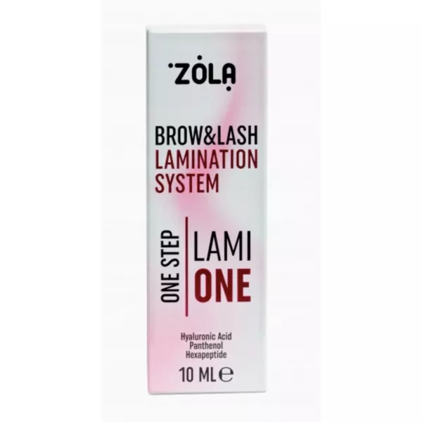 ZOLA Brow&Lash Lamination System LAMIONE ONE STEP laminacja rzęs brwi 10ml