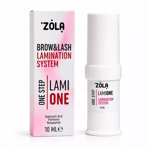 ZOLA Brow&Lash Lamination System LAMIONE ONE STEP laminacja rzęs brwi 10ml