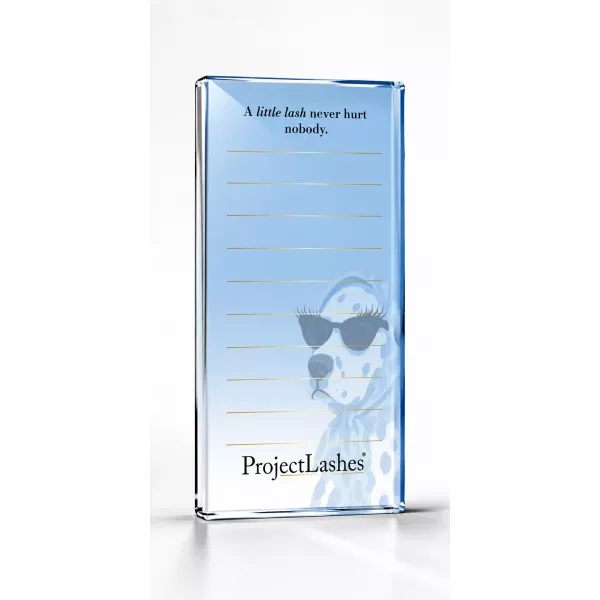 Lash holder podstawka do rzęs stacja rzęsowa 7x14 cm Blue Dalmatian