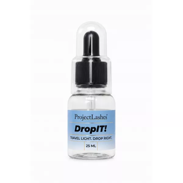 Butelka z pipetką droper 25 ml ProjectLashes na kosmetyki próbki plastikowa
