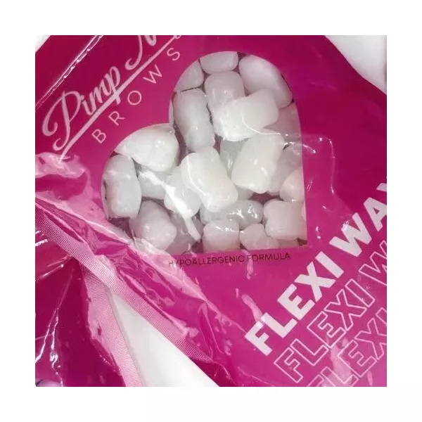 Wosk Do Depilacji Transparentny Hipoalergiczny Flexi Wax Pimp My Brows 100g