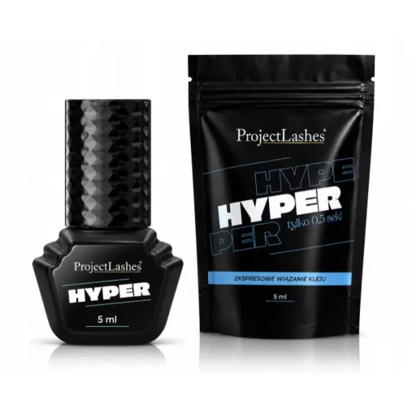 ProjectLashes Klej do przedłużania rzęs HYPER Mega Mocny 5ml
