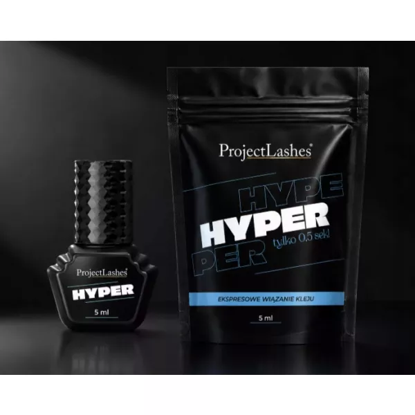 ProjectLashes Klej do przedłużania rzęs HYPER Mega Mocny 5ml