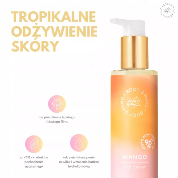 Eclair Rich Cream Mango 250 ml