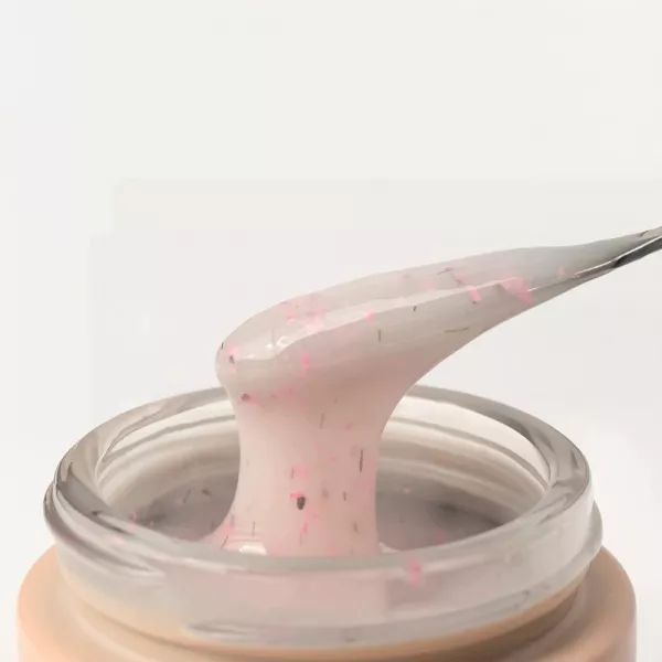 Eclair Flower Gel WHITE SAKURA 30g - żel do paznokci z kwiatkami
