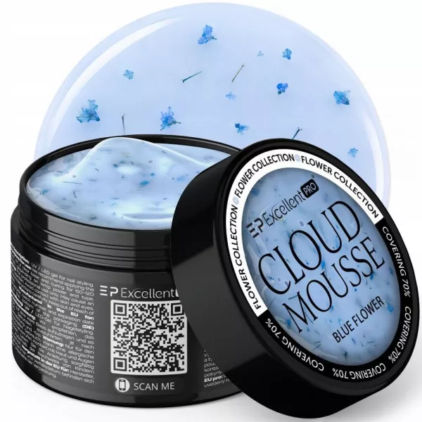 Excellent Builder Gel Cloud Mousse Blue Flower 15 g