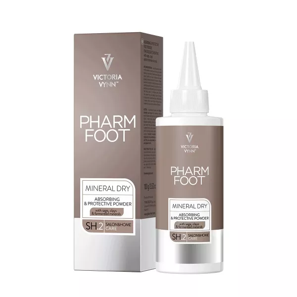 Victoria Vynn Pharm Foot Mineral Dry Zasypka Absorbująco-Ochronna 100 g