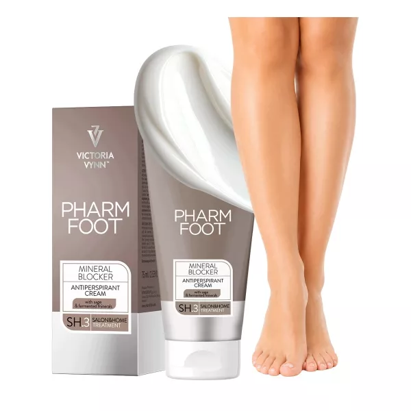 Victoria Vynn Pharm Foot Mineral Blocker Antyperspirant w Kremie 75 ml