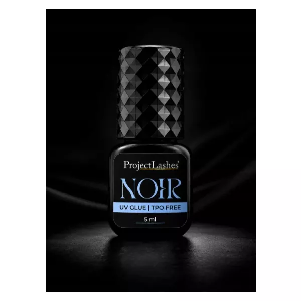 ProjectLashes Klej do przedłużania rzęs NOIR UV LED Czarny bez TPO 5ml