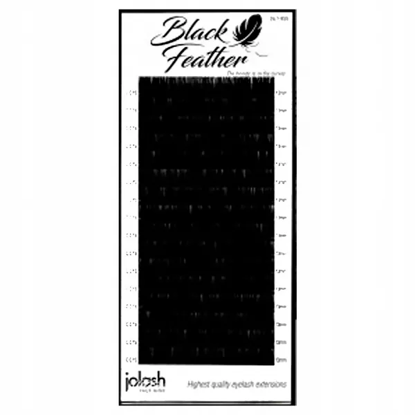 Rzęsy Black Feather Jolash 11mm 0.05 C