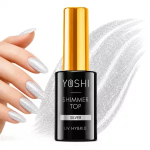 Yoshi Shimmer Top Silver 10 ml