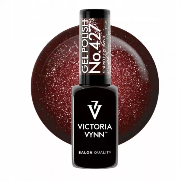 Victoria Vynn Lakier Hybrydowy 427 Sparkle Brownie 8 ml