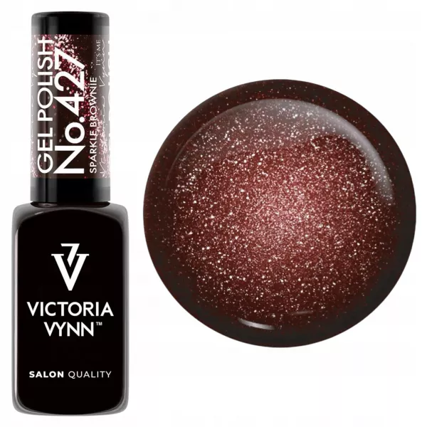 Victoria Vynn Lakier Hybrydowy 427 Sparkle Brownie 8 ml