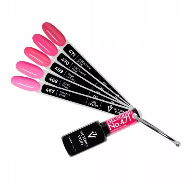 Victoria Vynn Lakier Hybrydowy 471 Addictive Pink 8 ml