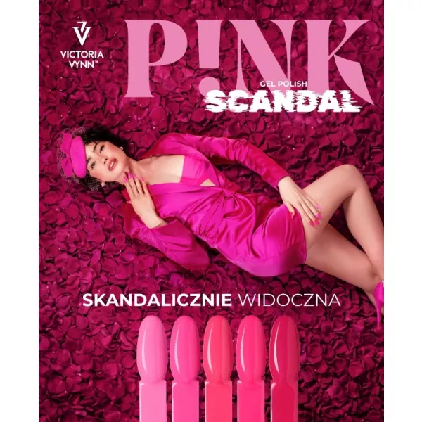 Victoria Vynn Lakier Hybrydowy 467 Drama Pink 8 ml