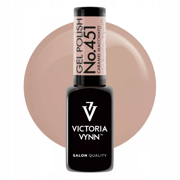 Victoria Vynn Lakier Hybrydowy 451 Caramel Macchiato 8 ml
