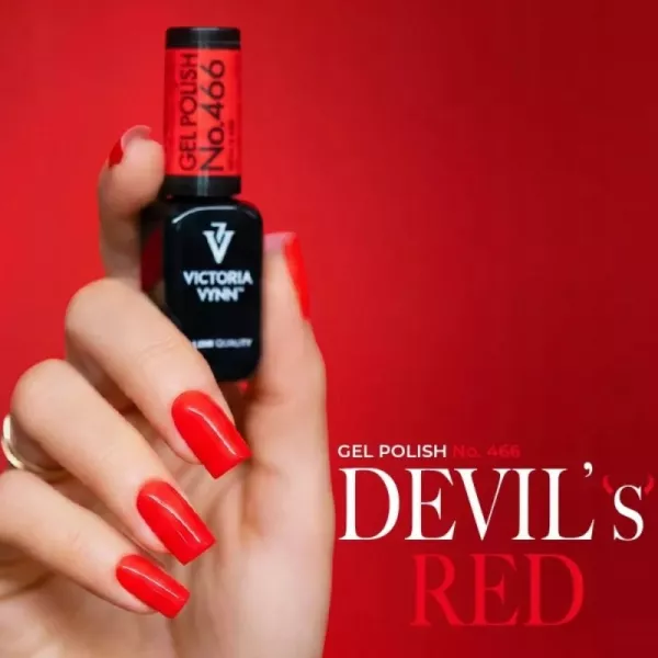 Victoria Vynn Lakier Hybrydowy 466 Devil's Red 8 ml