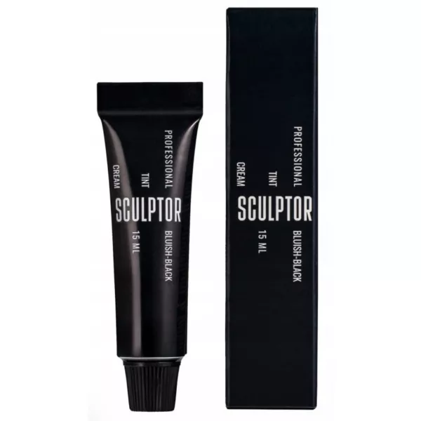 Sculptor Farbka Do Brwi i Rzęs Bluish-Black 15 ml