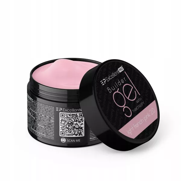 Excellent Builder Gel z Thixotropiją Light French Pink 2.0 50 g