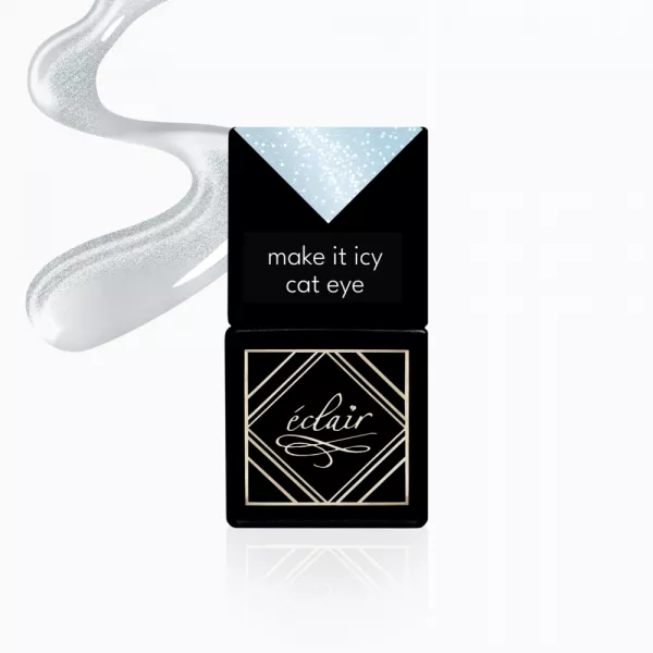Eclair Lakier Hybrydowy Make It Icy Cat Eye 7 ml