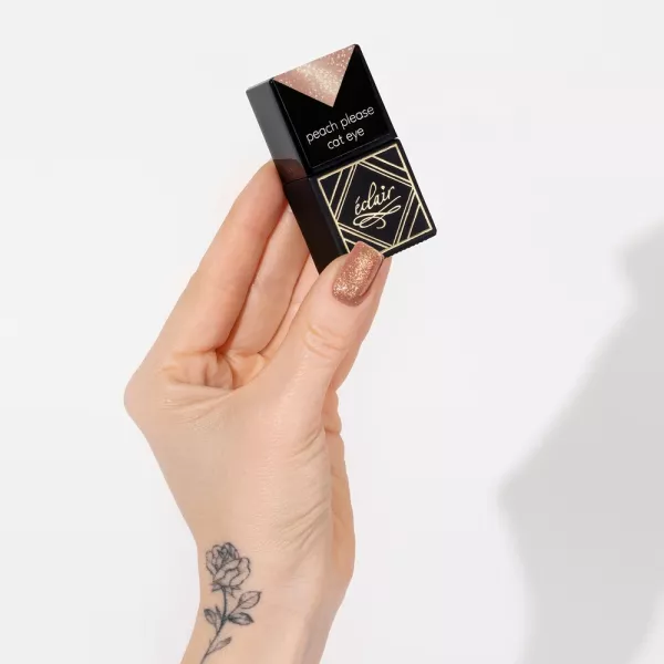 Eclair Lakier Hybrydowy Peach Please Cat Eye 7 ml