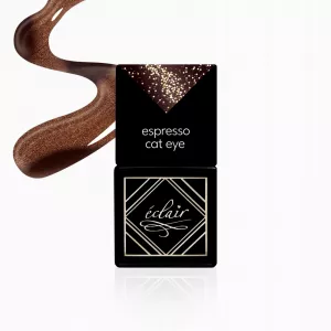 Eclair Lakier Hybrydowy Espresso Cat Eye 7 ml