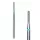 Staleks Frez Diamentowy Walec Zaokrąglony Niebieski 1.4/8 mm FA30B014/8