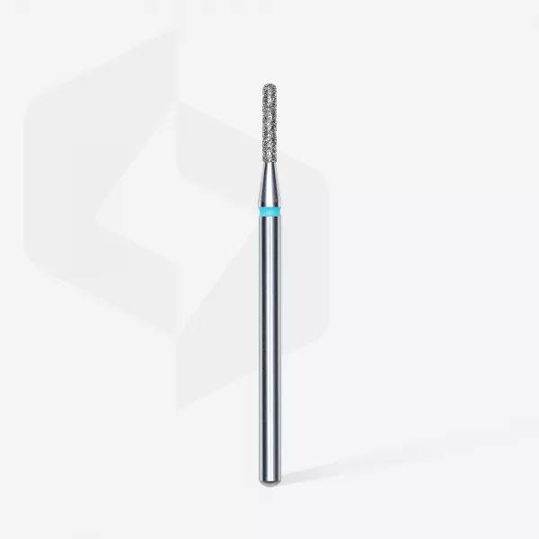 Staleks Frez Diamentowy Walec Zaokrąglony Niebieski 1.4/8 mm FA30B014/8