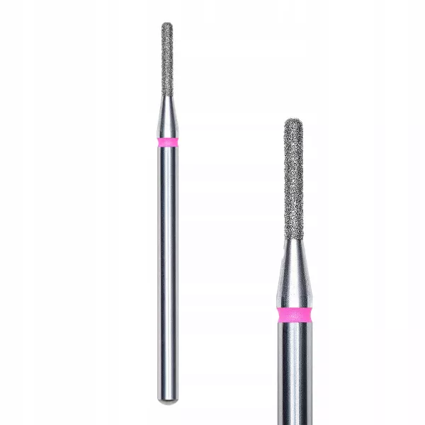 Staleks Frez Diamentowy Walec Zaokrąglony Czerwony 1.4/8 mm FA30R014/8