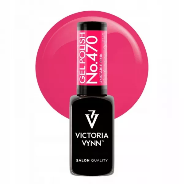Victoria Vynn Lakier Hybrydowy 470 Unstable P!nk 8 ml