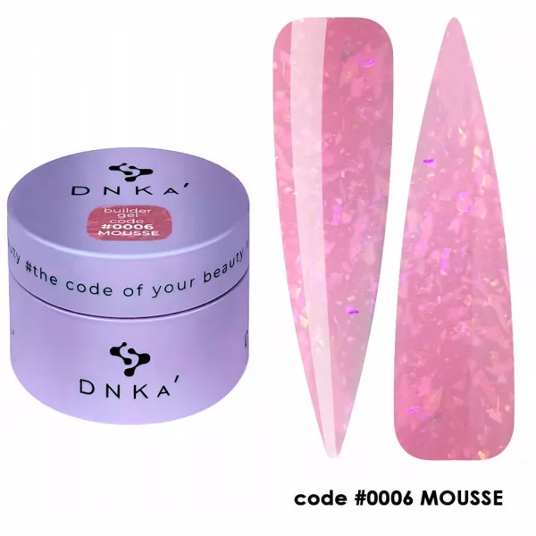 Dnka' Builder Gel Code #0006 Mousse 30 ml