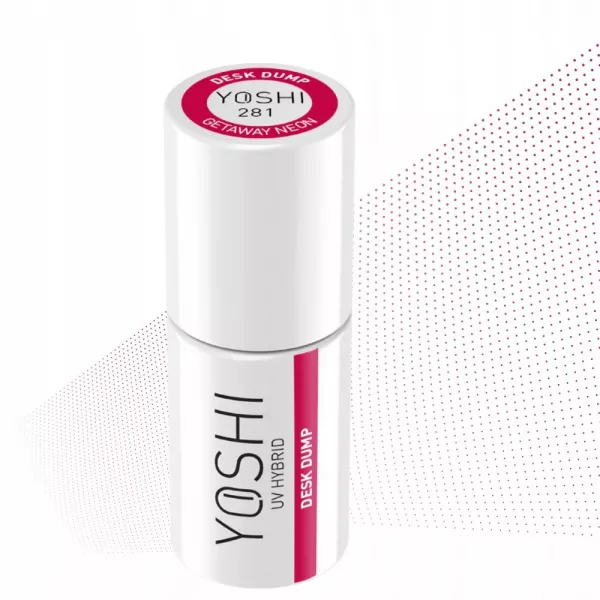 Yoshi Lakier Hybrydowy Getaway 281 Desk Dump 6 ml