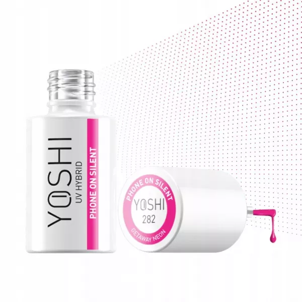 Yoshi Lakier Hybrydowy Getaway 282 Phone On Silent 6 ml