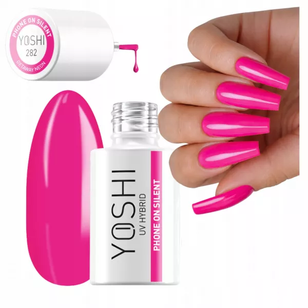 Yoshi Lakier Hybrydowy Getaway 282 Phone On Silent 6 ml