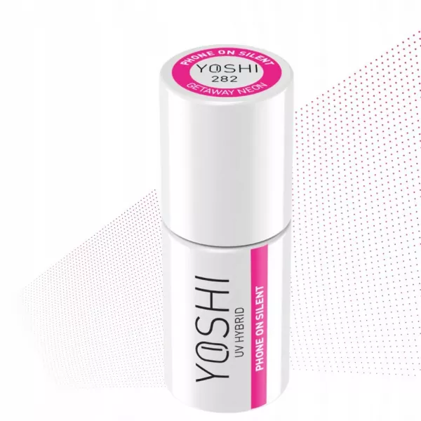 Yoshi Lakier Hybrydowy Getaway 282 Phone On Silent 6 ml